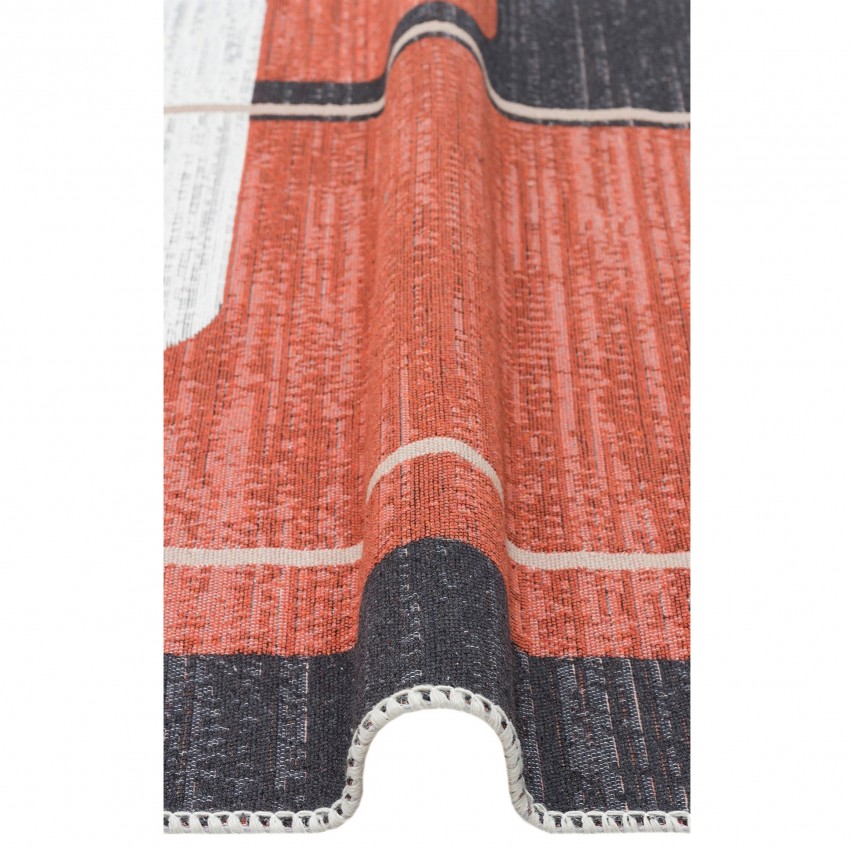 Памучен килим, двулицев, в съвременен стил