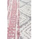 Тъкан килим, с две лица, синьо и розово